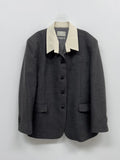 [Setup Available] Conte Collar Overfit Single Jacket