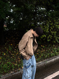Salt Washed Cargo Denim
