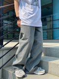Real Wide Denim Pants