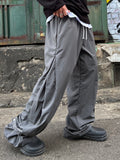 Nylon Snap Layered Pants