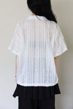 Wave Frill Shirt Blouse