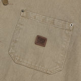Quadra Pocket Pigment Collar Work Jacket