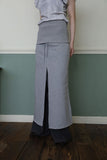 Double wrap mermaid skirt