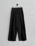 Deki Cutting Semi Balloon Sweatpants