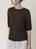 [Premium] Whole Garment Ut Short Sleeve Knit