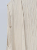 [Premium] Elange Pleated Banding Sleeveless