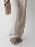 [Premium] Timo Whole Garment Ribbed Setup Pants