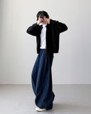 Looney Round Crop Cardigan