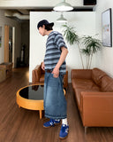 [Plan] Cutting Brush Washing Bermuda Denim