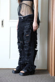 Over Damaged Grunge Pants