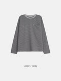 Zed Pigment Stripe Long Sleeve