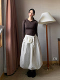 BALLOON PADDED SKIRT