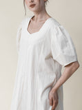 Ana Square Neck Long One Piece