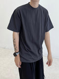 Semi box basic half T-shirt