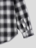 Ombre Over Check Shirt