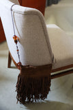 Ricky tassel suede crossbody bag