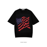 USA flag summer knit