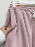 [unisex] Brushed cargo wide training pants