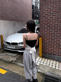 HALTER TIE SLEEVELESS