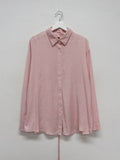 Page Backslit Loose Fit Shirt