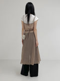 Ariel Cotton Pin-Tuck Wide Pants