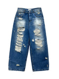 Camio Destroyed Washed Denim Pants