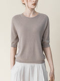 [Premium] Whole Garment Rosa Ribbed Round Knit