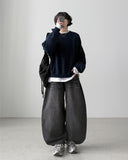 Moa Balloon Wide Denim