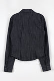 Indigo Snap Shirt