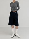 901 Cargo Bermuda Wide Pants