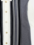 Scoonie Stripe Half Cardigan