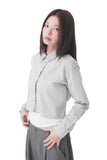 LINE BALANCE CROP SHIRT