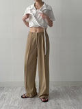 [Setup Available] Lumiere One-Tuck Wide Slacks