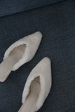Pastel fur stilettos