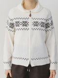 Snowfall Knit Zip-Up
