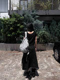 DOUBLE STRAP COTTON SKIRT