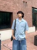 RN Open Collar Pocket Half Shirt