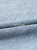 Maxi Wide Bermuda Banding Denim