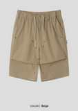 Rain Double Knee Bermuda Pants