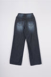 washing a-line denim