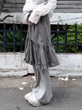 UNBAL FRILLED SKIRT