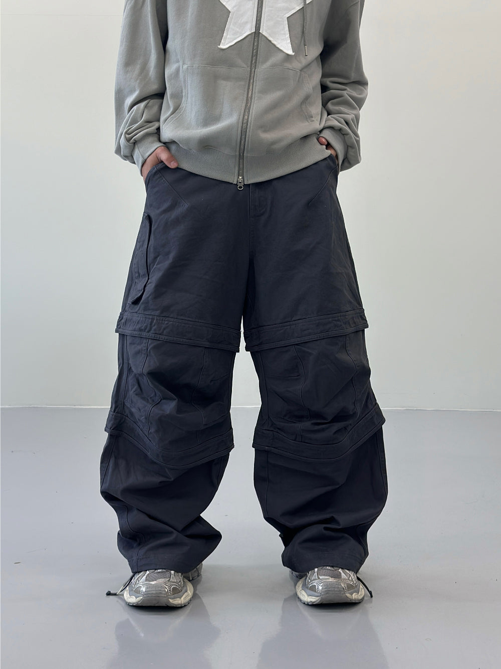 【DISCERNMENT】Liberty Walk Wide Layer Pants DISCERNMENT】Liberty Walk Wide Layer Pants