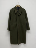 Big Collar Hidden Overfit Balmacan Coat
