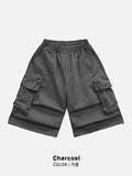 Mad Pintuck Bermuda Cargo Pants