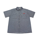 Hickory Denim Half Shirt
