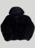 Grizzly Bear Fur Hood Padding