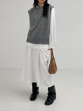 Pie Bustier Wrap Loose Fit Shirt