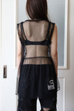 Mor chiffon blouse
