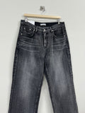 Milk Washed Gray Denim