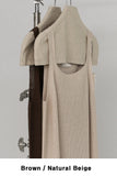 [Premium] Whole Garment Ongdin Linen Sleeveless One Piece